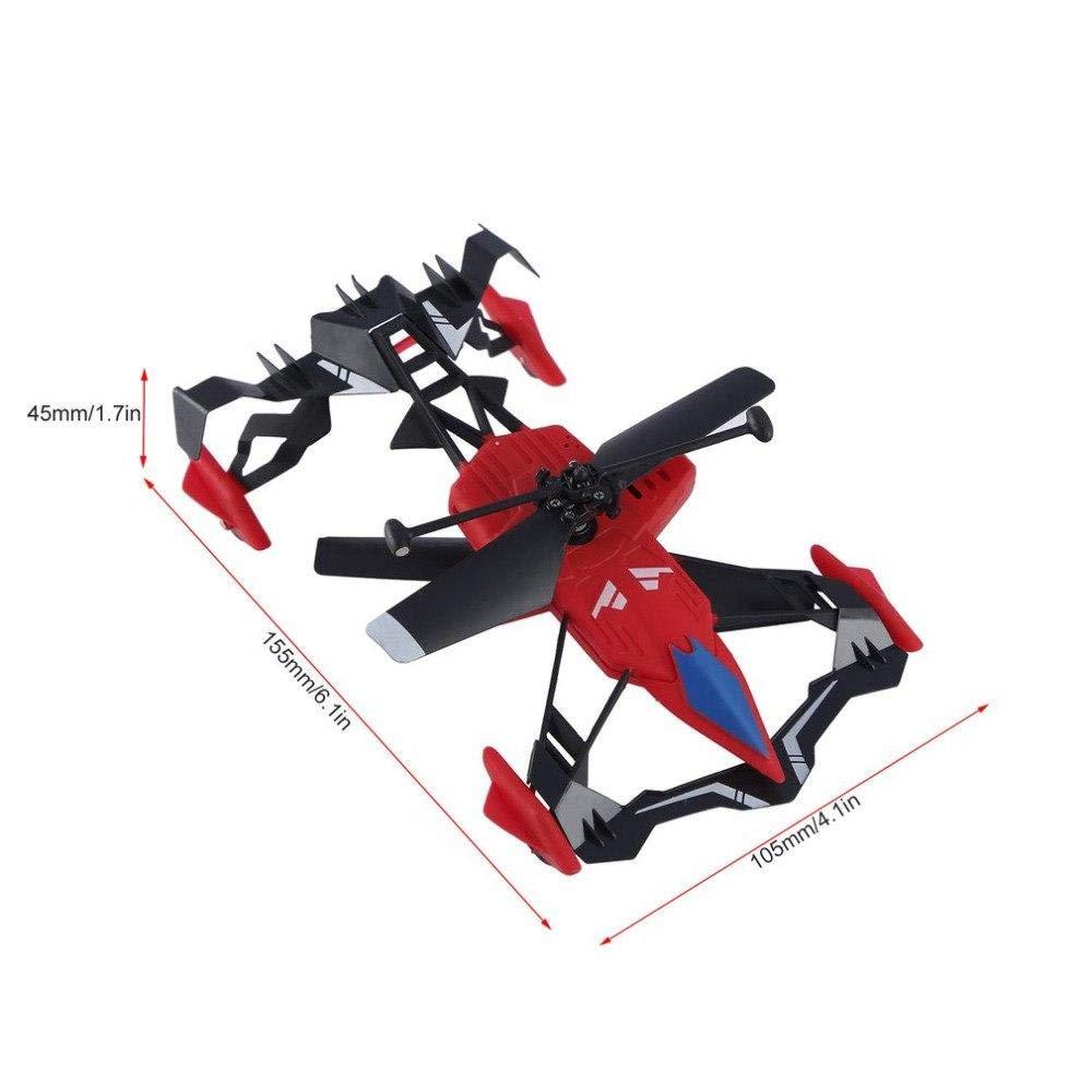 Anixl Anixl Remote Control 2 in 1 Air-Ground Flying Car RC Drone Quadcopter 3D Flip