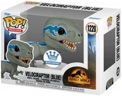 POP Funko POP Velociraptor (Blue) - Jurassic World: Dominion EXCLSIVE 1220