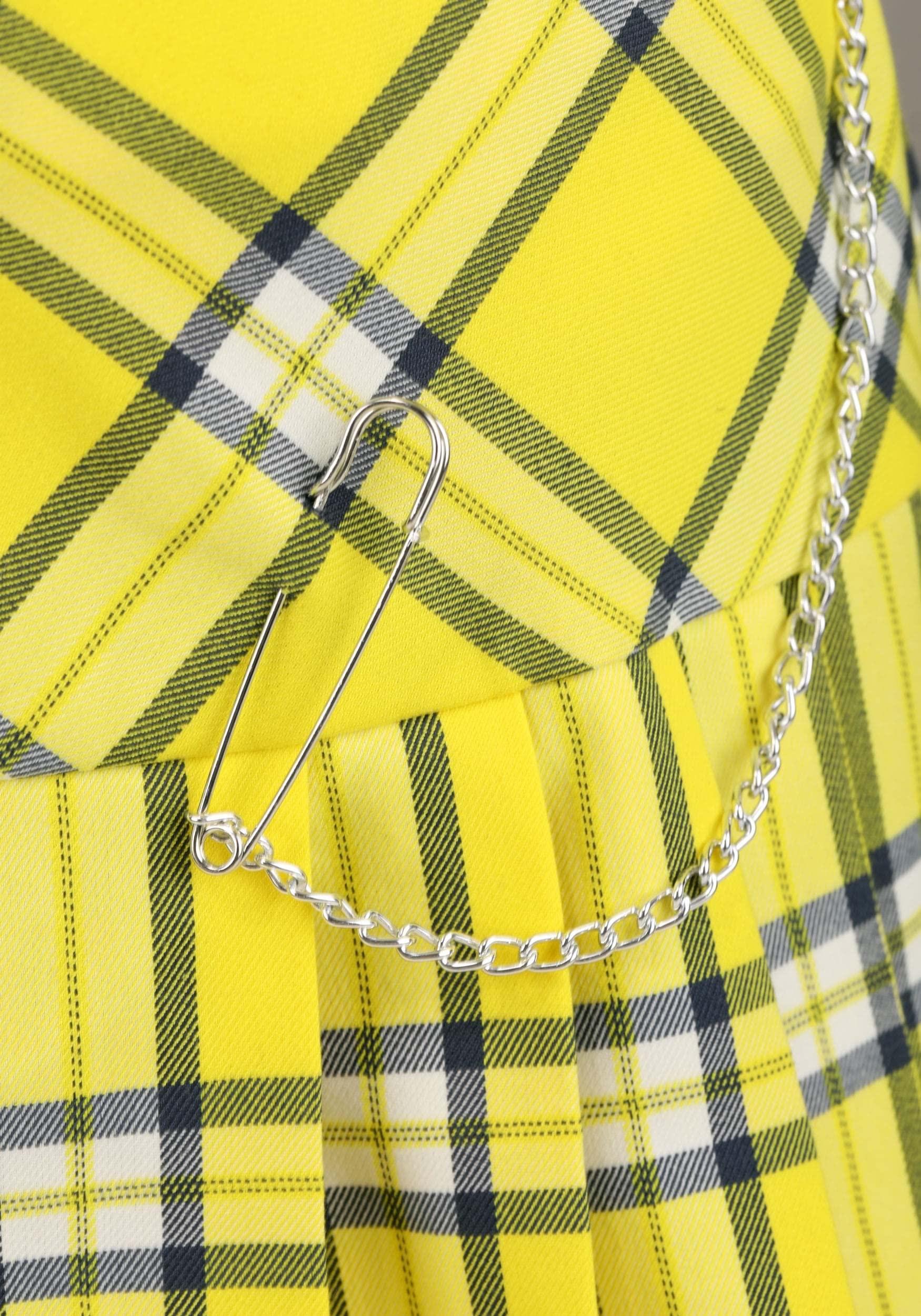 FUN Costumes Girls Clueless Costumes - Cher Horowitz & Dionne Dee Davenport Cosplay Outfits for Kids Yellow