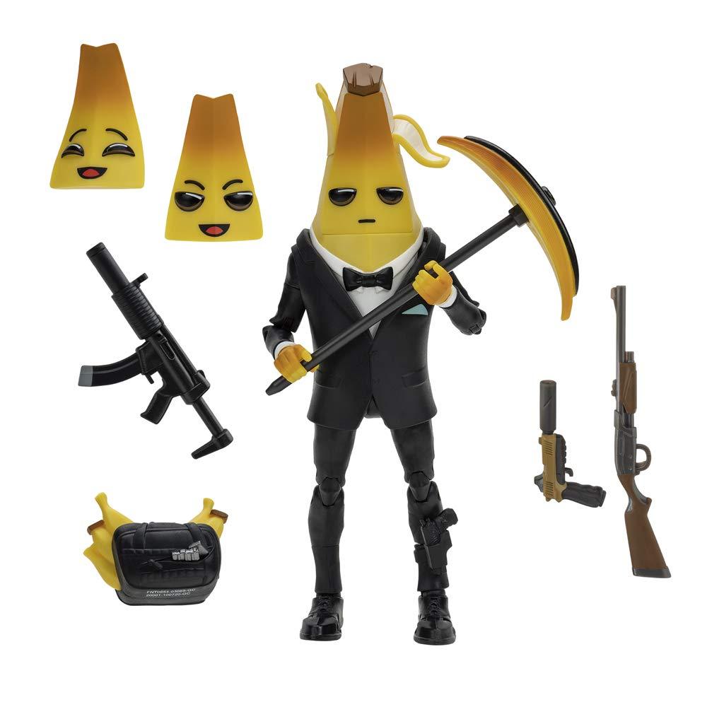 FORTNITE Fortnite Legendary Series, 1 Figure Pack - 6 Inch Agent Peely - BaseCollectible Action Figure - Includes 3 Interchangeable Faces