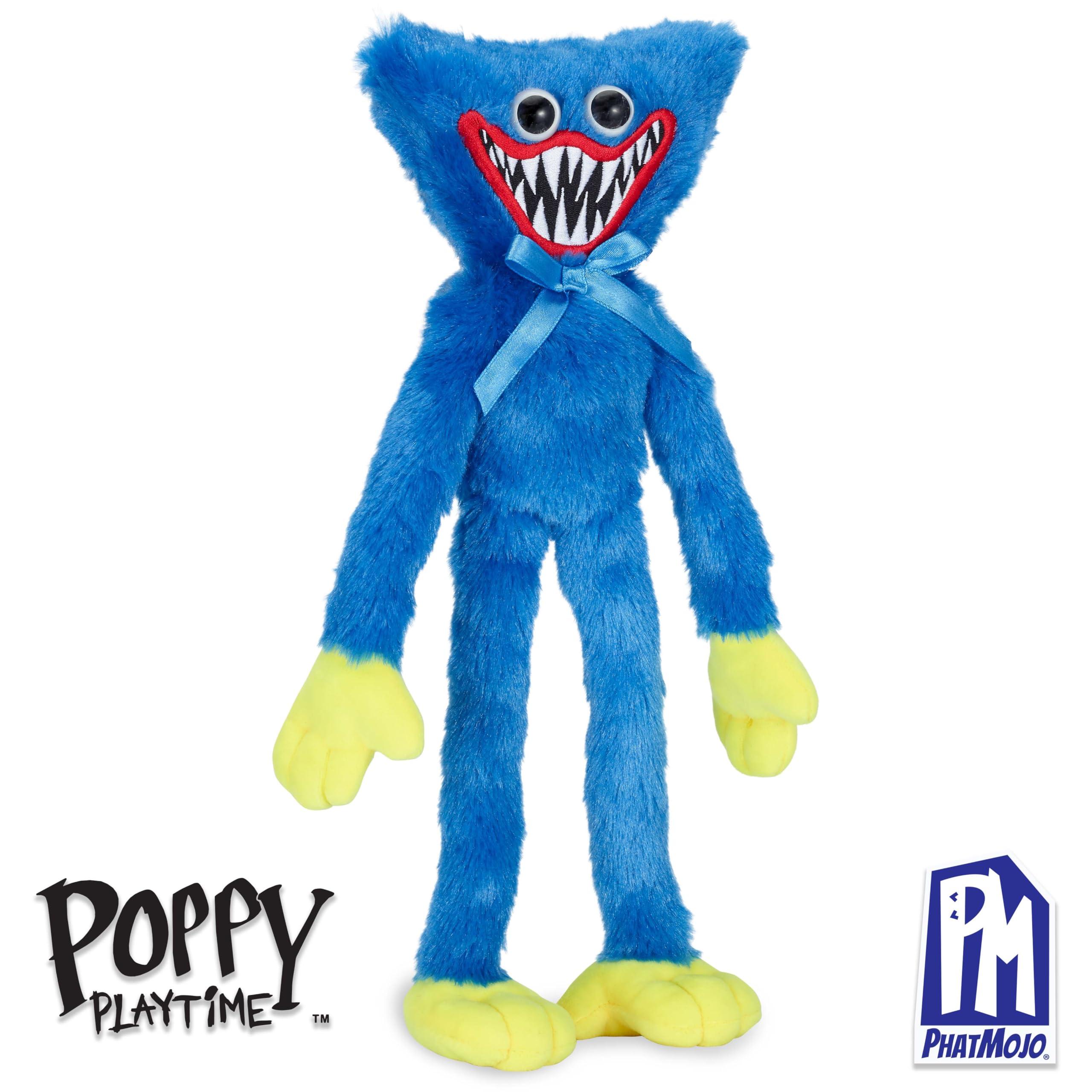 Poppy Playtime Poppy Playtime - Scary Huggy Wuggy Plush (14\" Medium Plush, Series 1) [Officially Licensed]