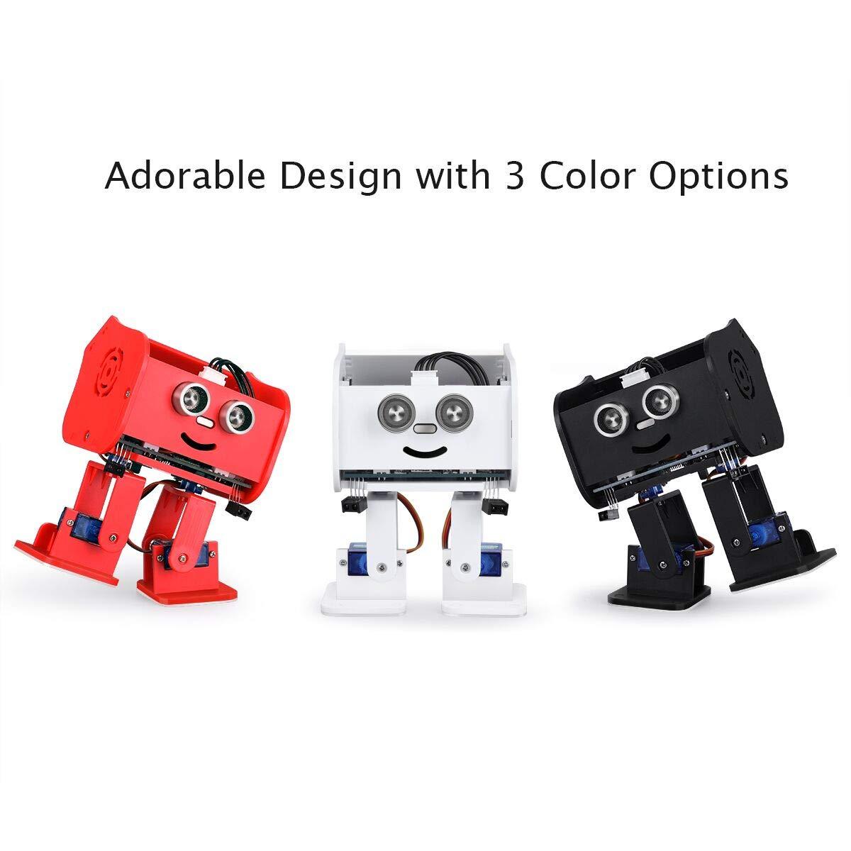 ELEGOO ELEGOO Penguin Bot Biped Robot Kit Robotics for Kids Adults Coding for Kids 8-12 STEM Kits for Kids Ages 12-14 14-16 Boys Toys Teens Circuits Engineering Kits Compatible with Arduino