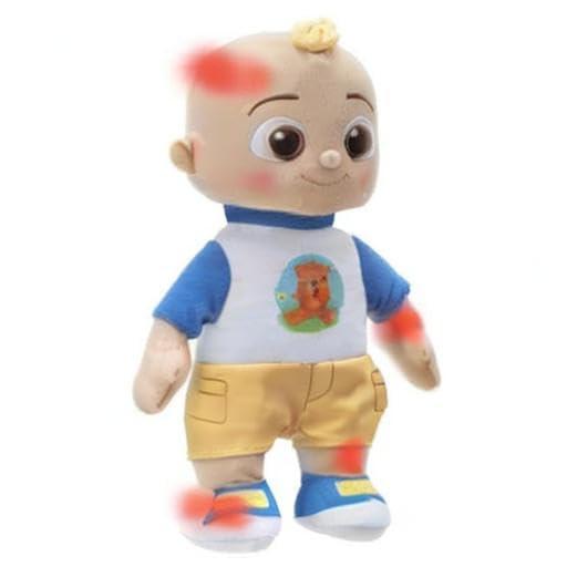 CoComelon CoComelon Official Musical Doll Collection, Soft Plush Body, JJ + Cody Sing Along Friends (Boo Boo JJ Deluxe Plush)