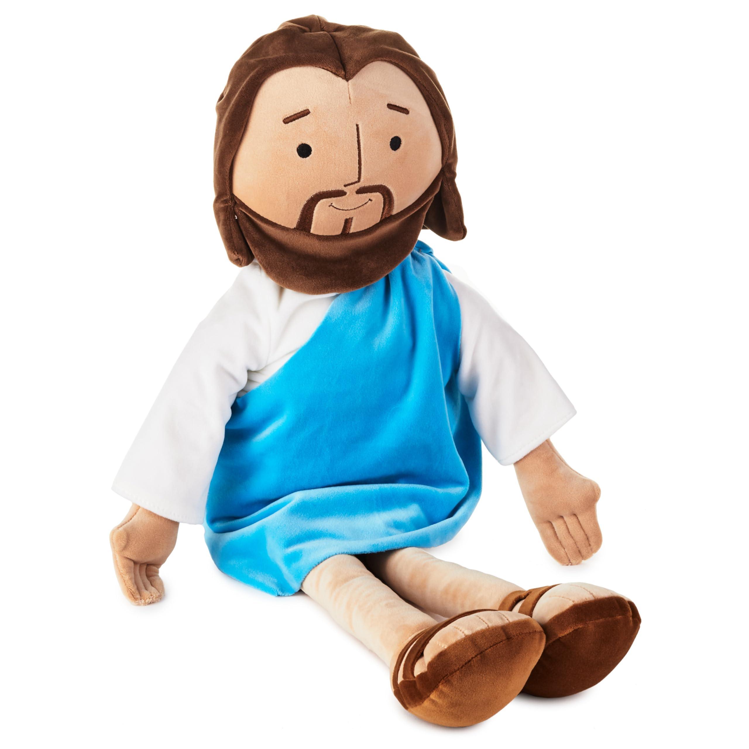 Hallmark Hallmark Big My Friend Jesus Plush Doll, 25.5\" Large Stuffed Jesus, Religious Gift for Kids for Easter, Christmas, Baptism Gift and More