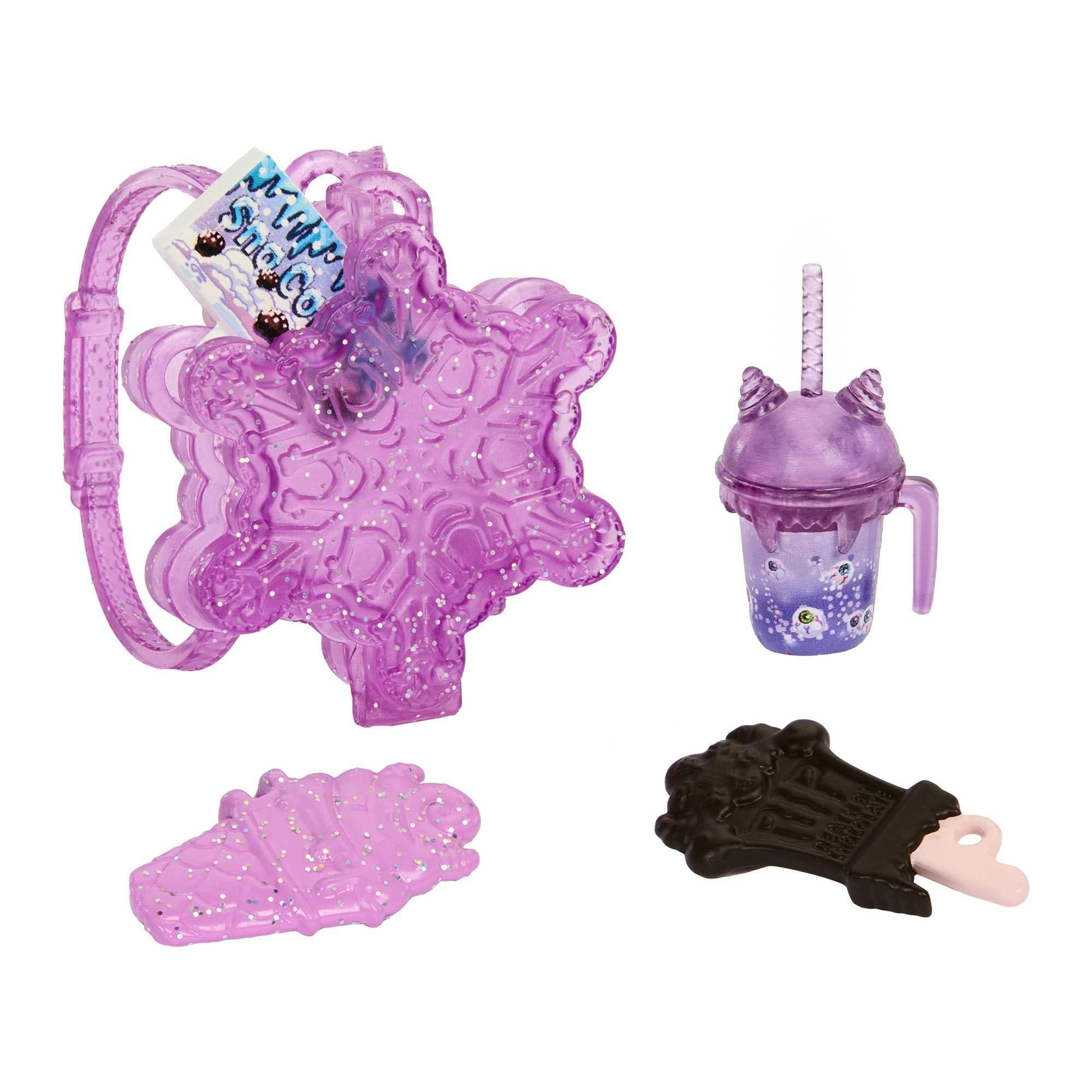 Monster High Monster High Doll, Abbey Bominable Yeti with Pet Mammoth Tundra & Accessories Including Furry Scarf & Snowflake Backpack