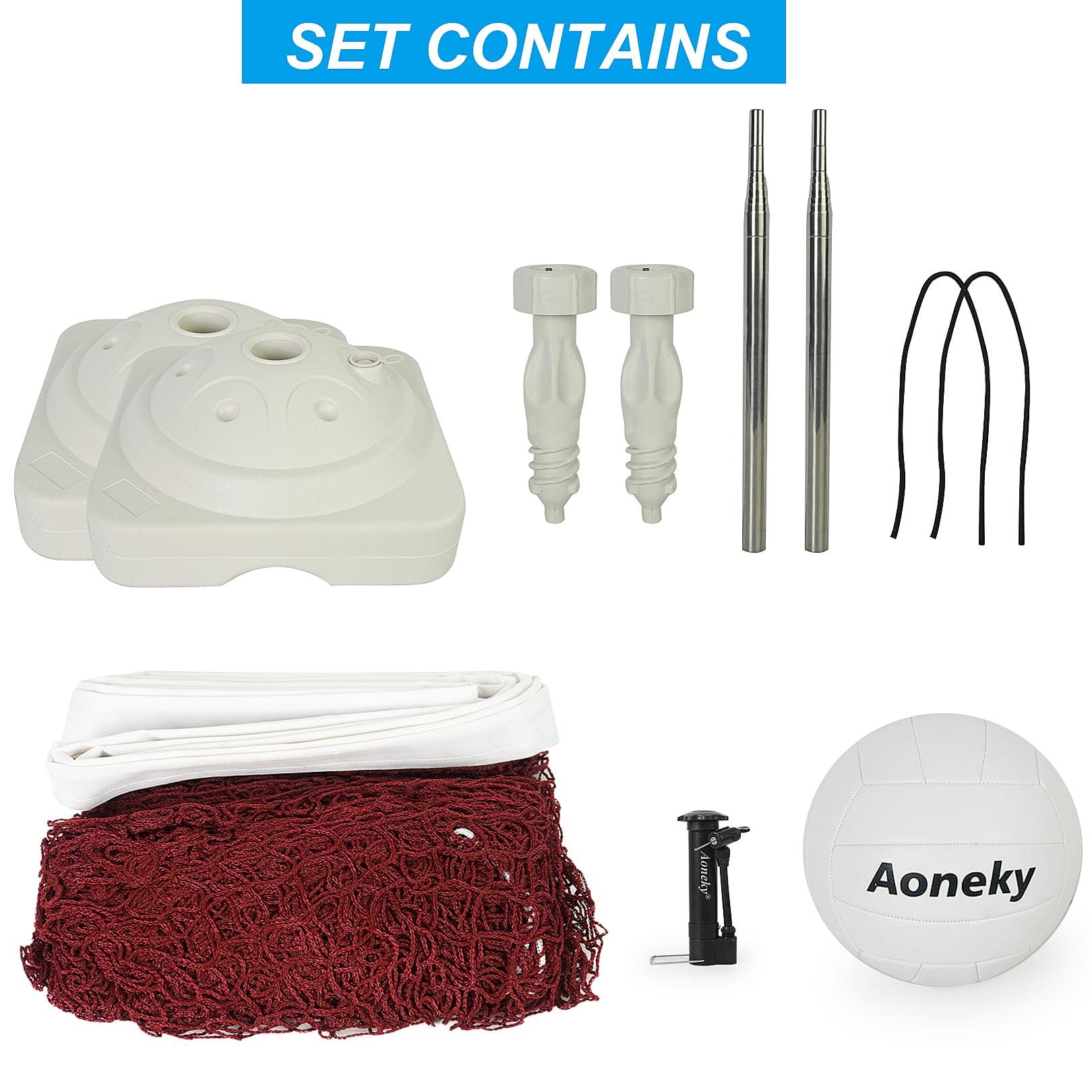 Aoneky Aoneky Swimming Pool Volleyball Set - Pool Volley Game Set