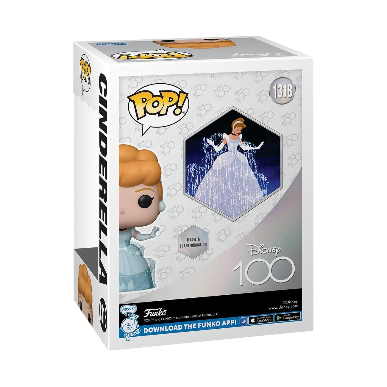 Funko Funko POP! Disney: Disney 100 - Cinderella - Collectable Vinyl Figure - Gift Idea - Official Merchandise - for Kids & Adults - Movies Fans - Model Figure for Collectors and Display