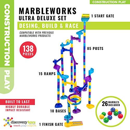 Discovery Toys MARBLEWORKS® Marble Run Ultra Deluxe Set KidPowered