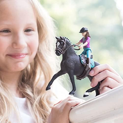 Schleich Schleich Horse Club, 5-Piece Playset, Horse Toys for Girls and Boys Ages 5-12, Lisa and Storm the Horse