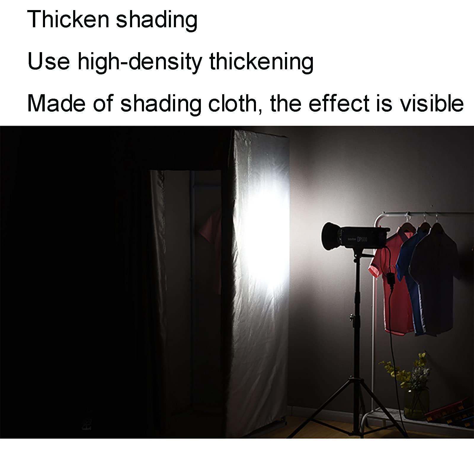 YXYECEIPENO Portable Changing Room, Room Dividersportable Dressing Room Easy-to-move Cloakroom To Showcase Dressing DIY Makeshift Fitting Room With Blackout Curtains And Hooks ( Color : F , Size : 80x80x200cm )