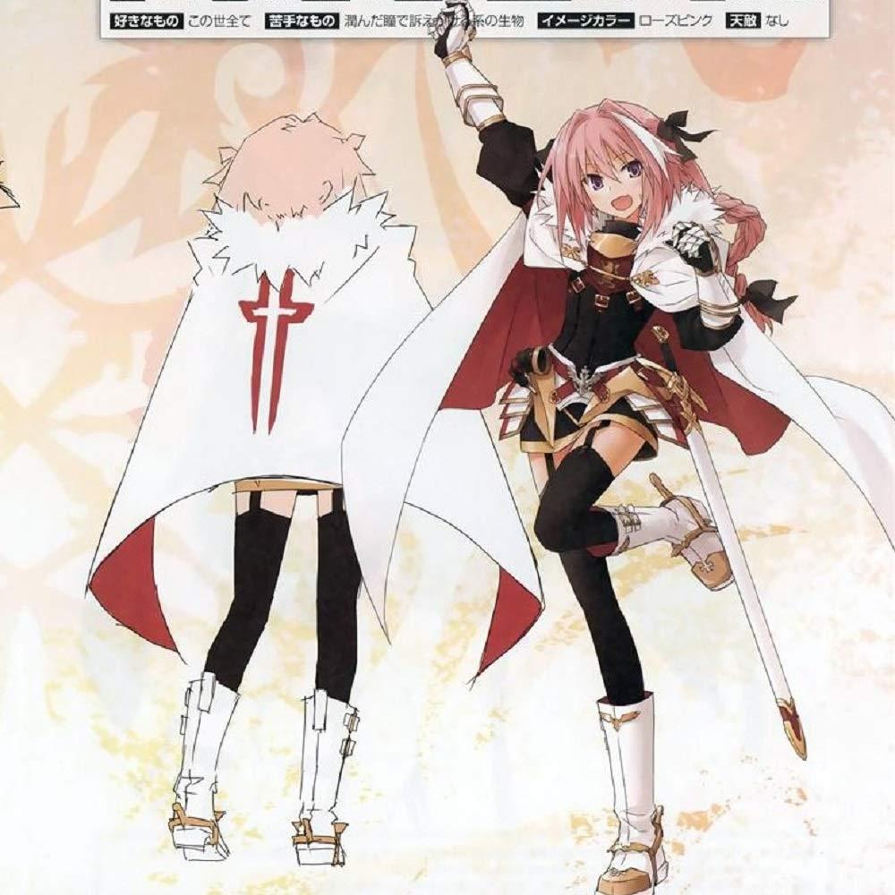 QILONG Fate/Apocrypha Black Rider Astolfo Cosplay Costume 2665 (Female L)
