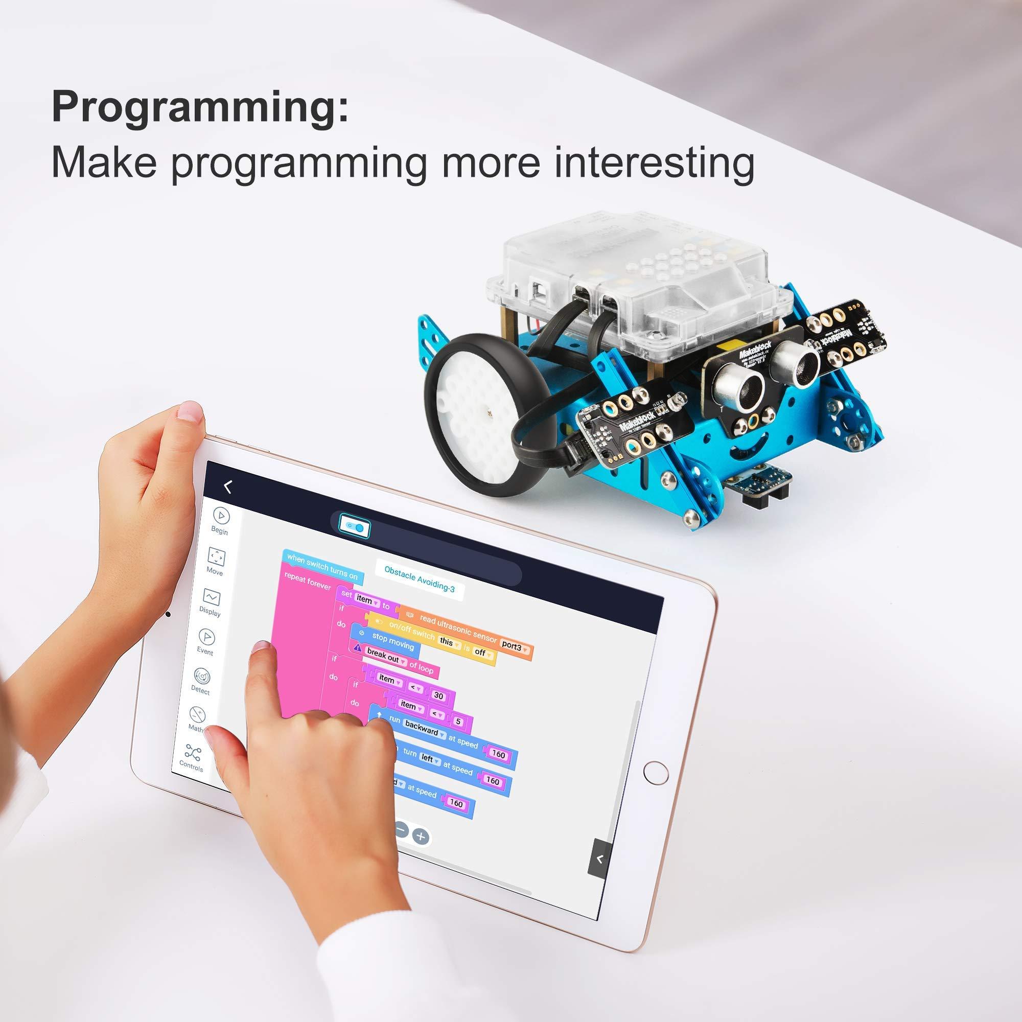 Makeblock Makeblock mBot Robot Kit + Interactive Light & Sound Add-on Pack