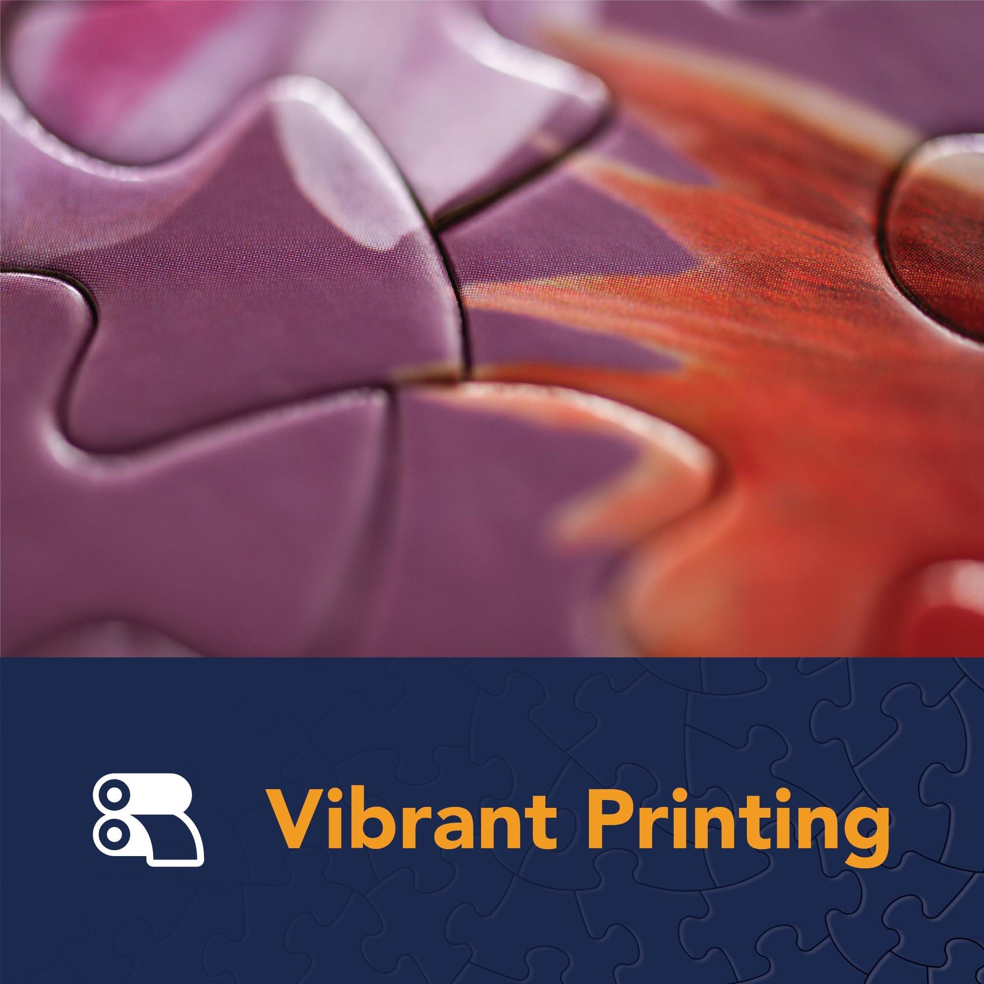 Bits and Pieces Bits and Pieces - Value Set of Three (3) - 100 Piece Jigsaw Puzzles for Seniors - Lettered Large Piece 100 pc Nature Jigsaws Bundle - 15 x 19 Each