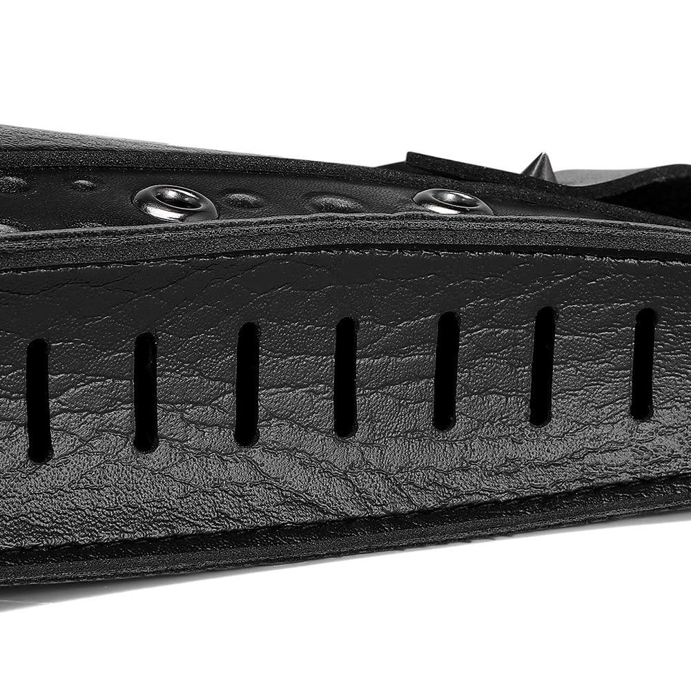 Cielasis PU Leather Plague Doctor Mask, Halloween Costume Bird Death Mask,Retro Leather Steampunk Halloween Costume Long Nose Bird Beak Cosplay Props for Mardi Gras, Masquerade Party, Christmas,Punk party