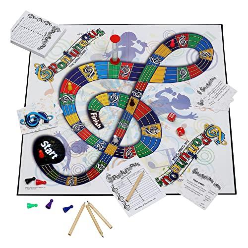 Spontuneous - The Song Game - Sing It or Shout It - Talent NOT Required - Family Party Board Game… image-4