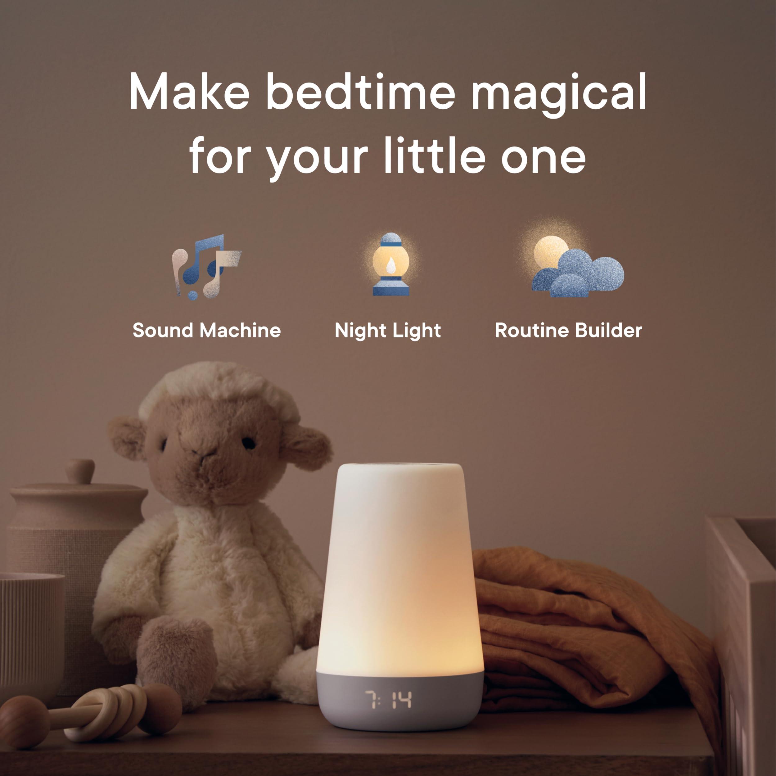 Hatch Baby Hatch Rest Baby Sound Machine, Night Light | 2nd Gen | Registry Essential, Sleep Trainer, Routine Builder, Time-to-Rise Alarm Clock, White Noise Soother, Nursery Stories, Toddler Kids Bedroom (Wi-Fi)