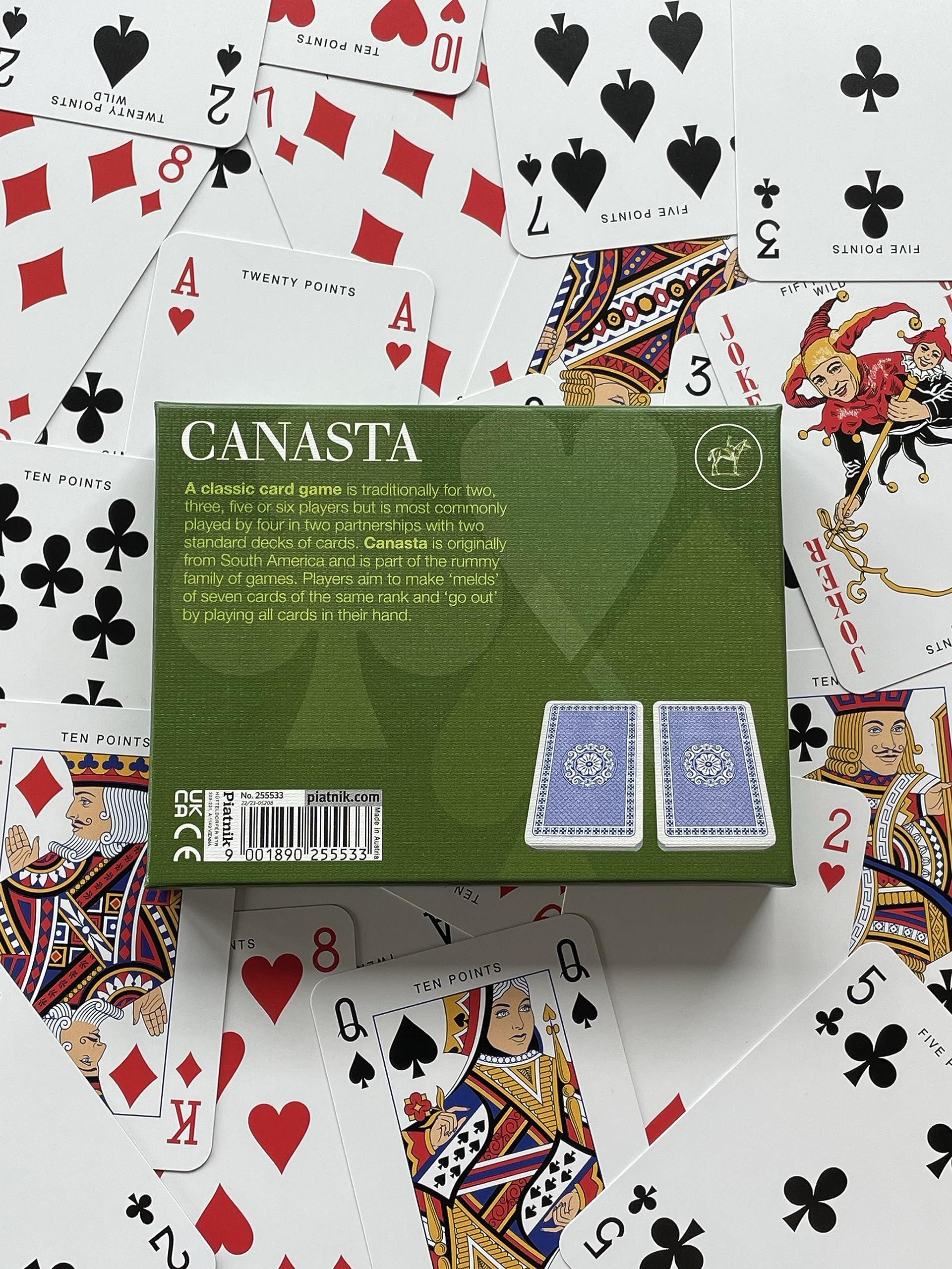 Gibsons Games Piatnik Canasta Card Game