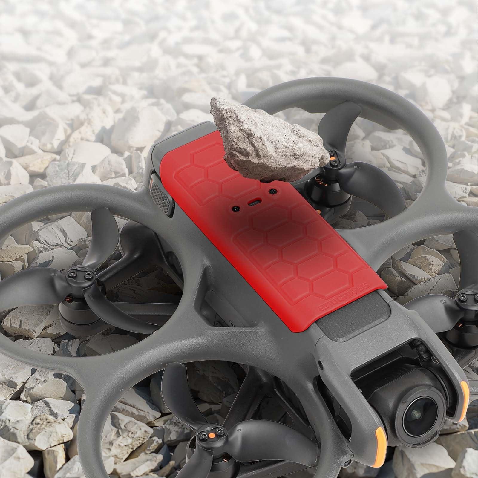 BTG BTG Protective Plate for DJI Avata 2 Accessories Body Protection Bottom Protection(Red)