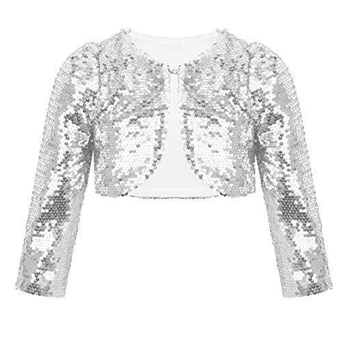 Silver sequin bolero on sale shrug