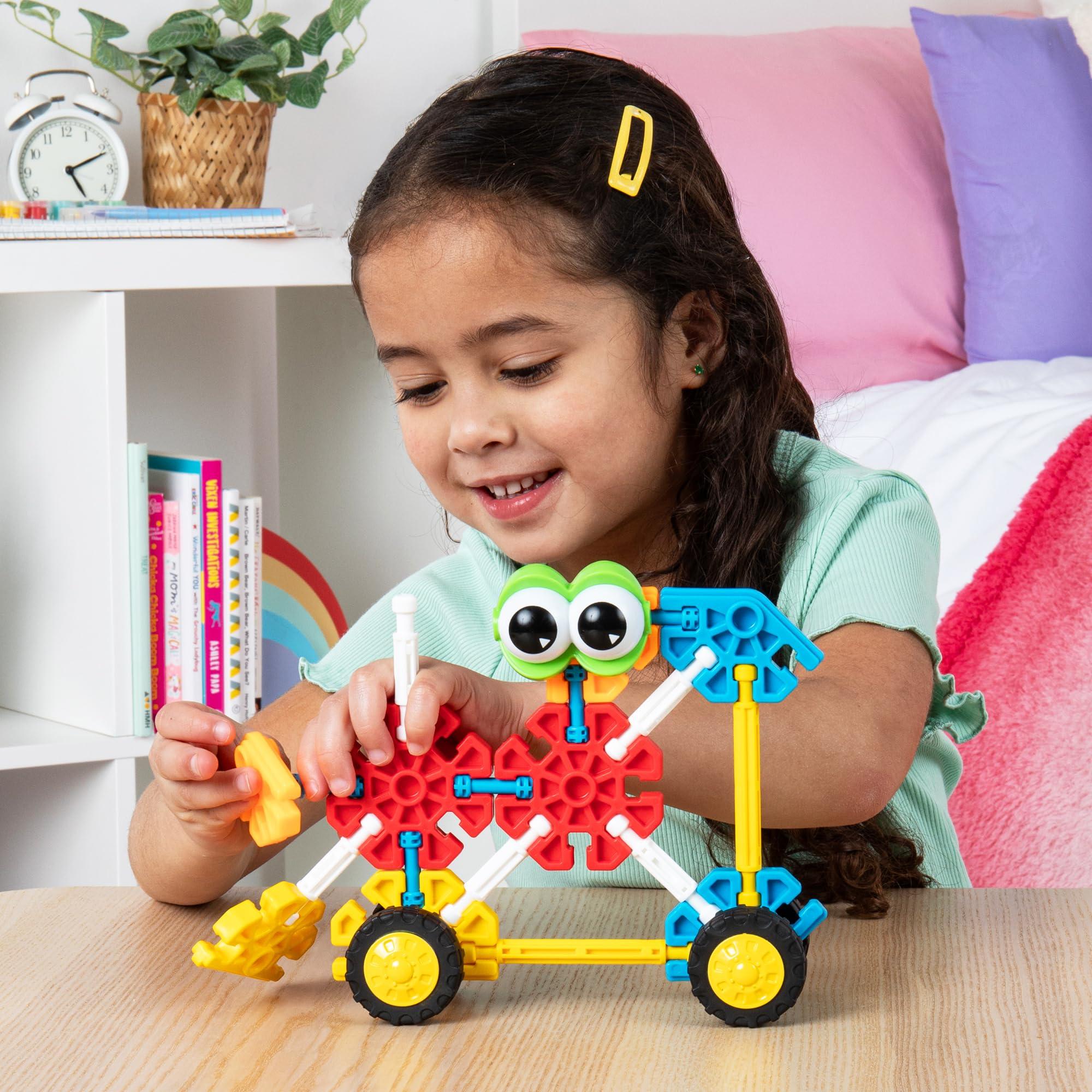 K'NEX KID KNEX Build A Bunch Set 66 Pieces For Ages 3+ Construction Educational Toy (Amazon Exclusive), packaging may vary