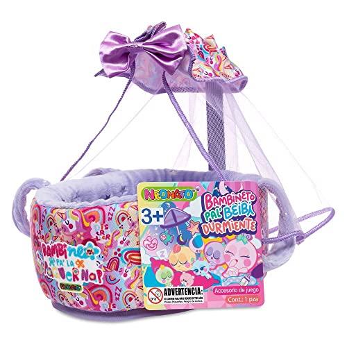 Distroller Ksimerito Purple Bassinet Bambineto for Ksimerito Neonate Baby Doll by Distroller