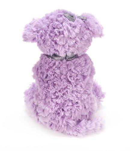 The Petting Zoo The Petting Zoo Scruffy Dog Stuffed Animal, Gifts for Girls, Purple Dog Plush Toy, 11 Inches