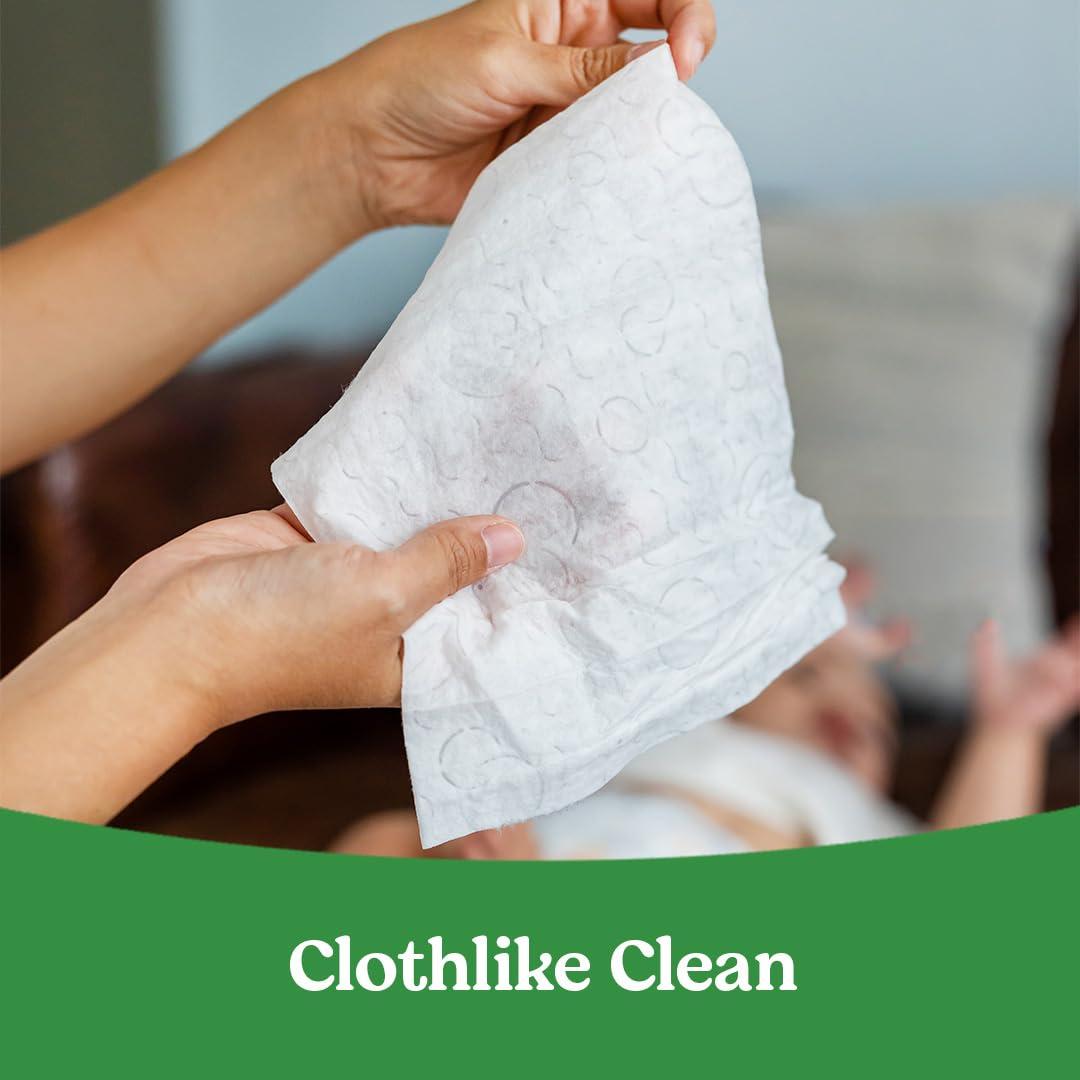 HUGGIES Huggies Natural Care Sensitive Baby Wipes, Unscented, Hypoallergenic, 6 Flip-Top Packs (288 Wipes Total)