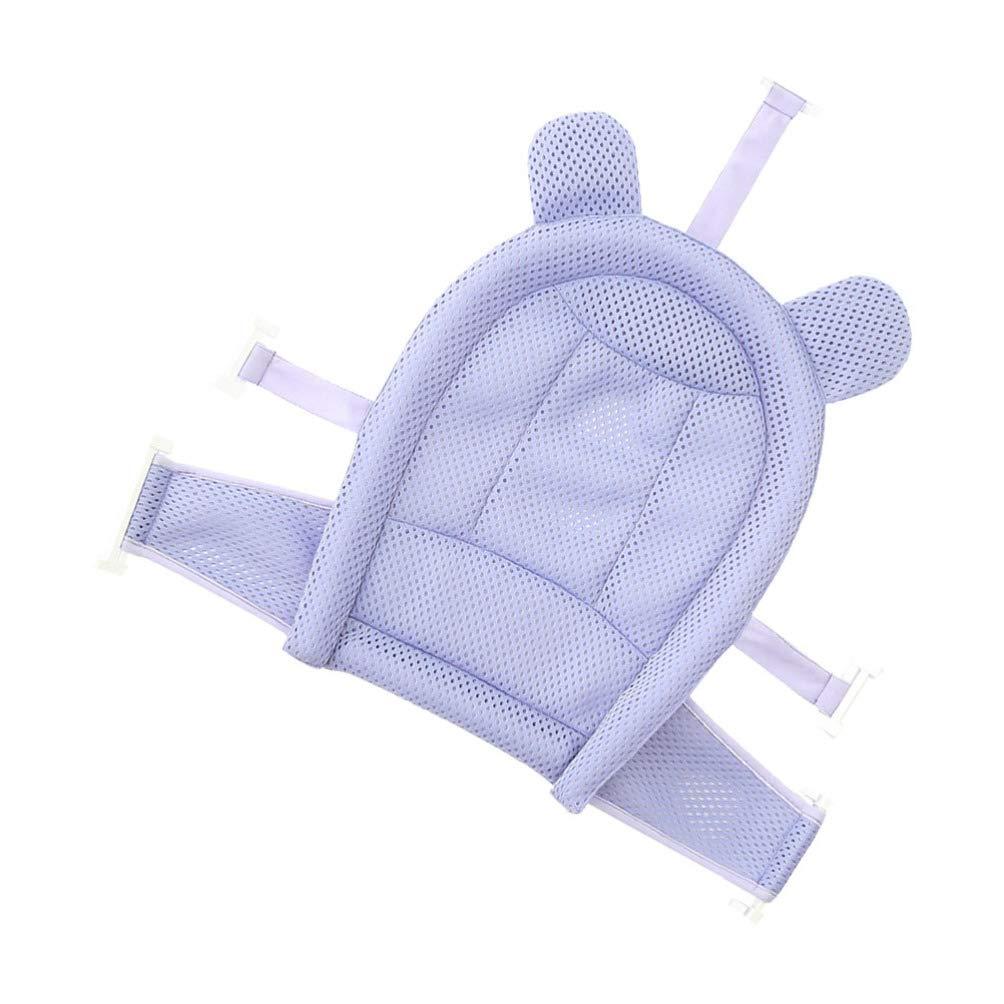Healifty Baby Shower Net Bag Baby Bathtub Sit up Net Newborn Shower Sling Bath Seat Bathtub Tub Seat New Baby Shower Mesh Bathtub for Baby Car Pp Bath Tub Toddler
