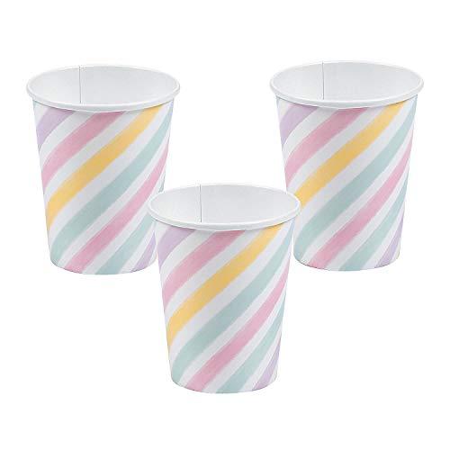 Fun Express Fun Express - Unicorn Sparkle Cup (9oz) for Birthday - Party Supplies - Licensed Tableware - Licensed Cups - Birthday - 8 Pieces