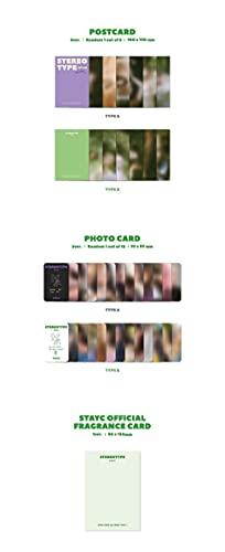 StayC StayC - Stereotype (The1st Mini Album) Type B.+BolsVos K-POP Webzine (20p), Decorative Stickers, Photocards