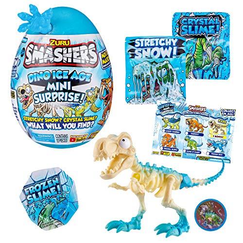 Smashers Dino Ice Age Mini Surprise Egg - T Rex Skeleton (7456) Color May Vary image-1