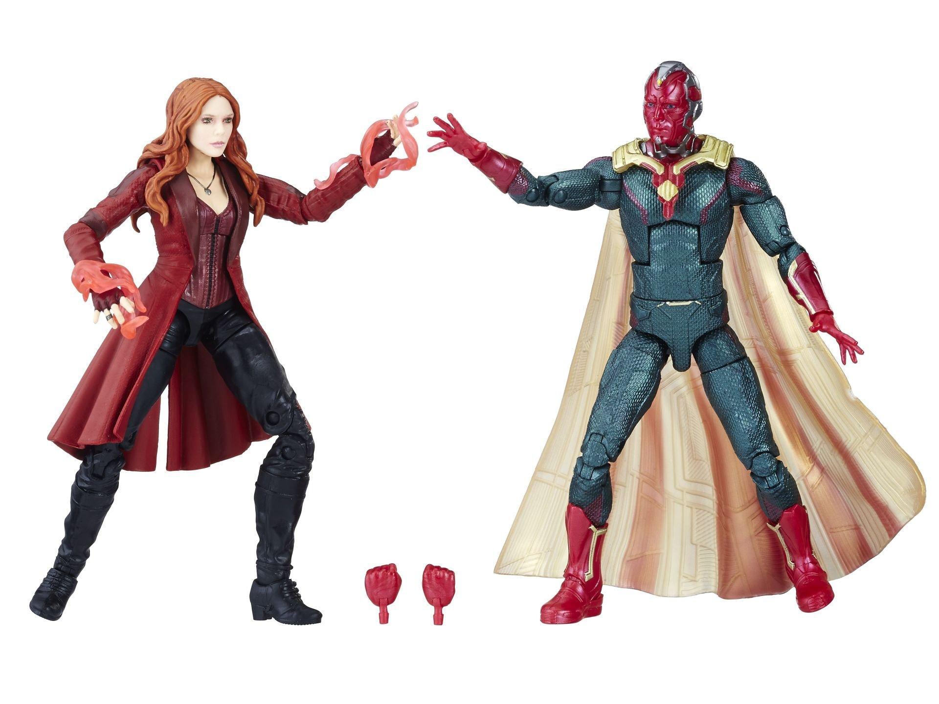 Hasbro Hasbro Marvel Legends Toys R Us Exclusive Avengers Infinity War 2-Pack Vision and Scarlet Witch