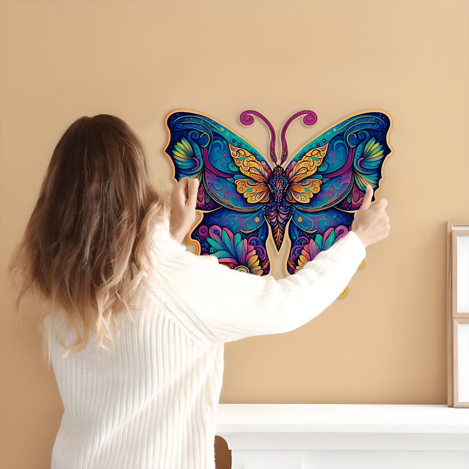 CRAFTHUB CRAFTHUB Cocker Spaniel Wooden Jigsaw Puzzle and Mounting Kit for Adults and Kids, A3 Size