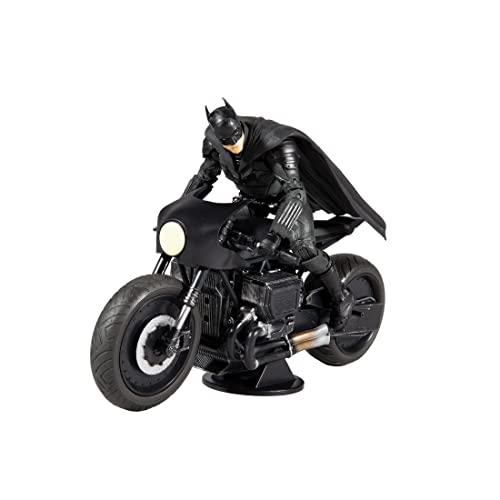 McFarlane Toys DC Batcycle The Batman Movie Action Vehicle