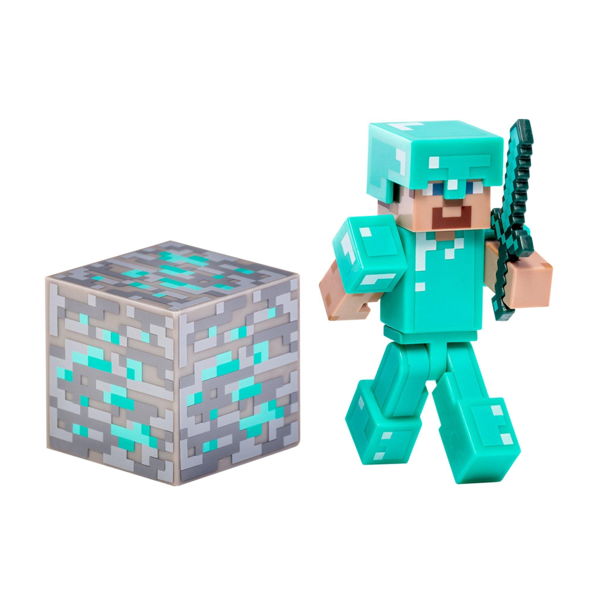 Minecraft Minecraft Diamond Steve Figure Pack