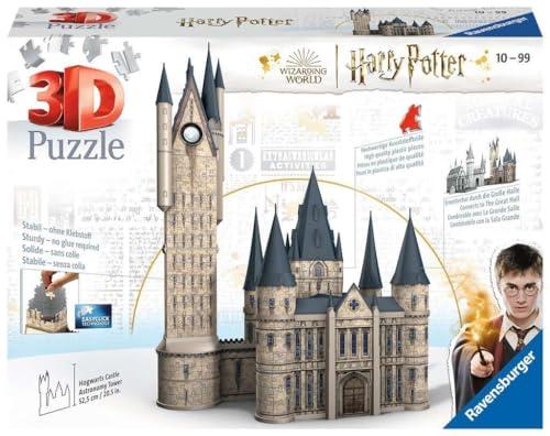 Ravensburger Ravensburger Harry Potter Gifts - 3D Jigsaw Puzzles for Kids and Adults Age 10 Years Up - Hogwarts Astronomy Tower - 540 Pieces - No Glue Required