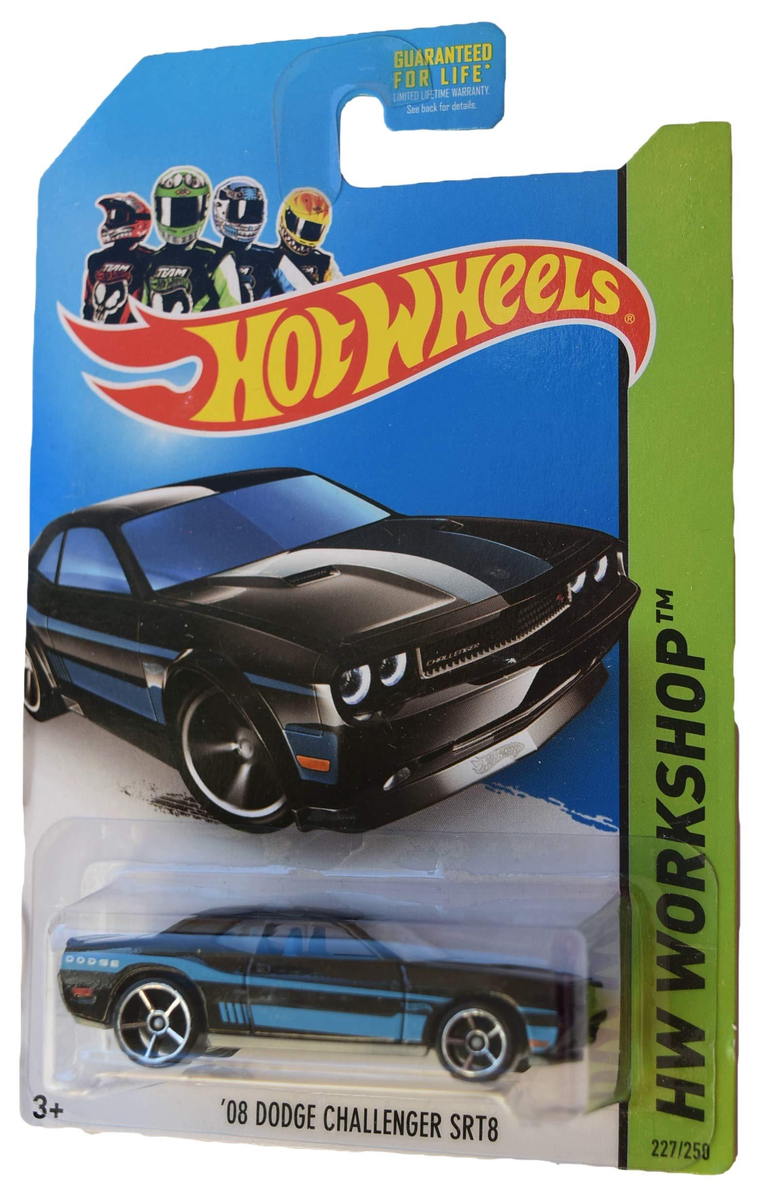 Hot Wheels Hot Wheels Workshop Series \'08 Dodge Challenger SRT8 227/250, Black/Blue Stripe