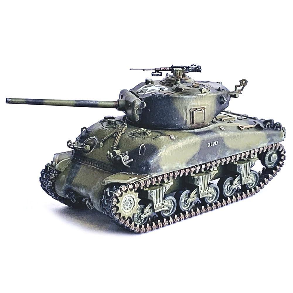 Dragon Model United States M4A1(76) W VVSS Sherman Tank 2nd Armored Division, France (1944) \"NEO Dragon Armor Series 1/72 Plastic Model by Dragon Models 63169