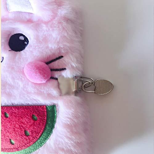 Luolizon Luolizon Cat Diary for Girls with Lock and 2 Keys,Kids Journal Notebook Gift Set with Multicolored Pen, 80 Sweet Heart Lined Sheets