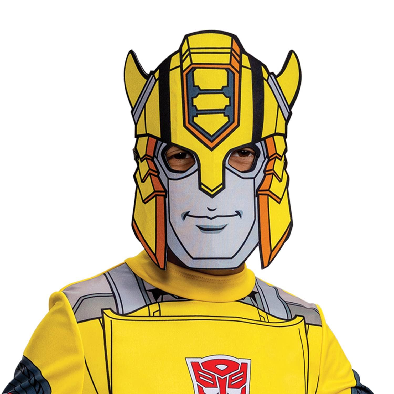 Disguise Recycled Blend Bumblebee Costume, Official Transformers Costume, Kids Size (7-8)