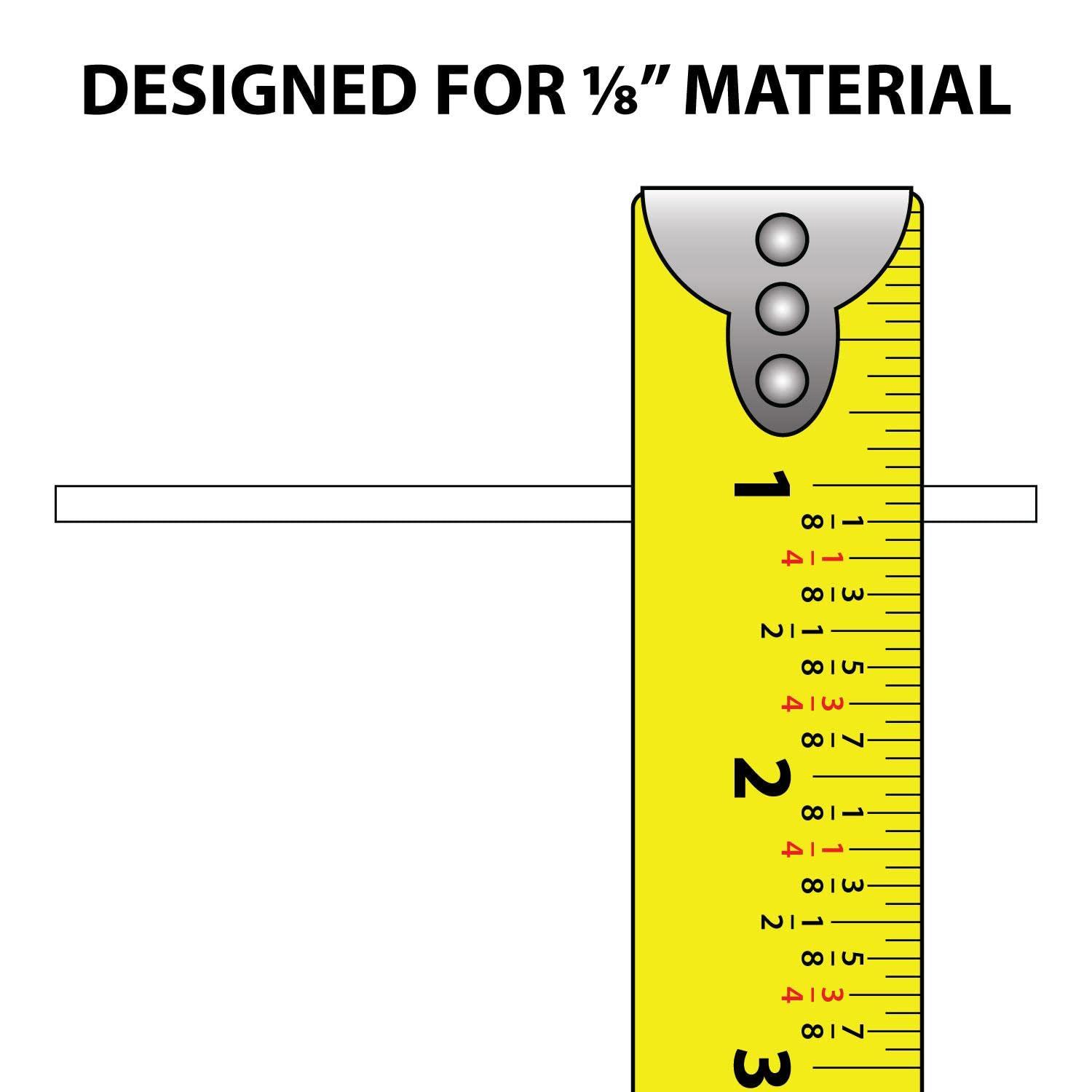 OUTWATER Outwater Plastics 130-Cl-8 Clear 1/8 Inch Rigid Vinyl Plastic Clear Plastic U Channel C Channel 96 Inch Lengths (Pack of 13 Pieces, 104 feet Total)