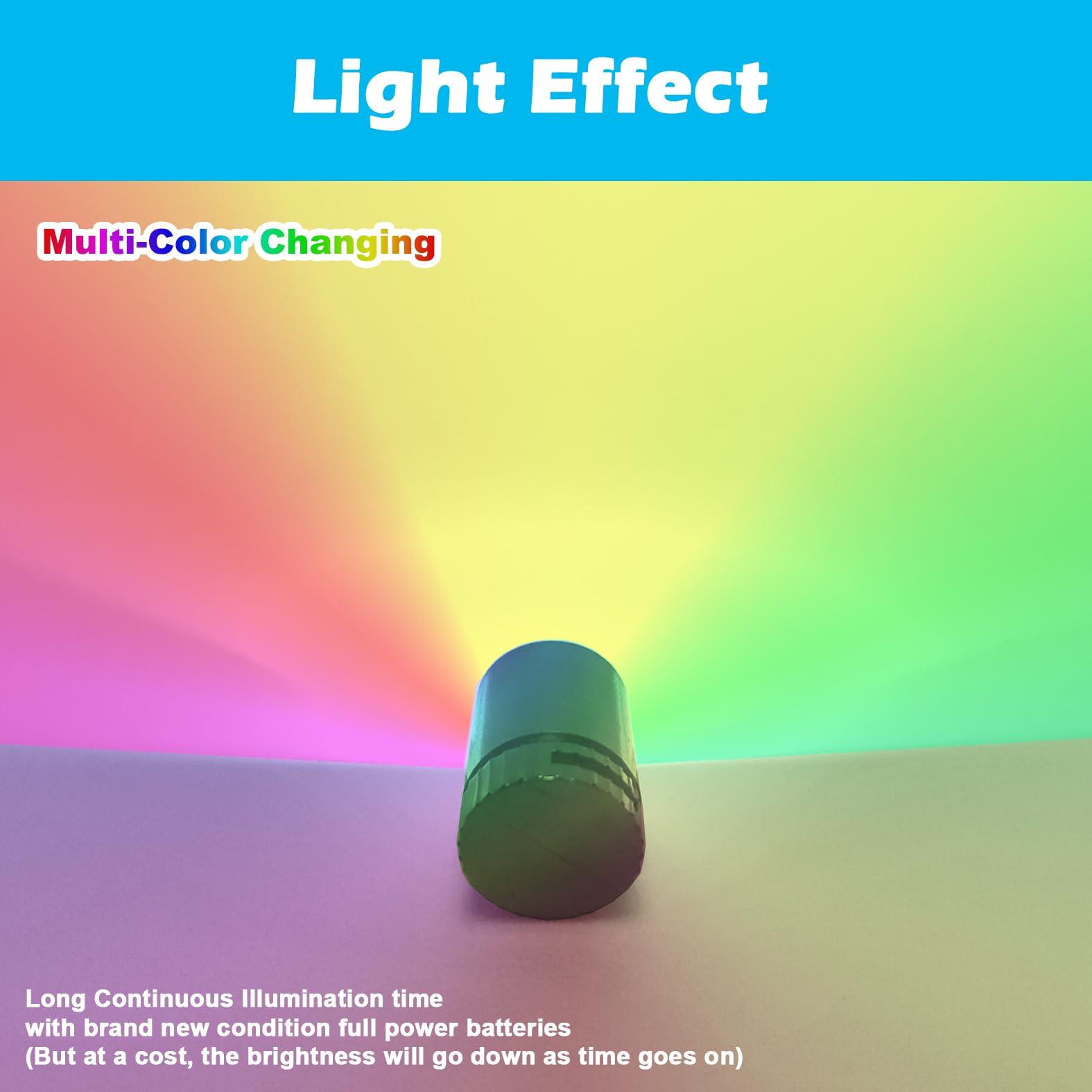 SUZEYAR SUZEYAR 10 pcs Miniature Led Lights,Tiny Lights for Hand Craft/DIY,Miniature Lights Battery Powered, Dollhouse Light,Miniature Lights for Toy Brick Building Blocks- 10 Pack (Multi-Color Changing)