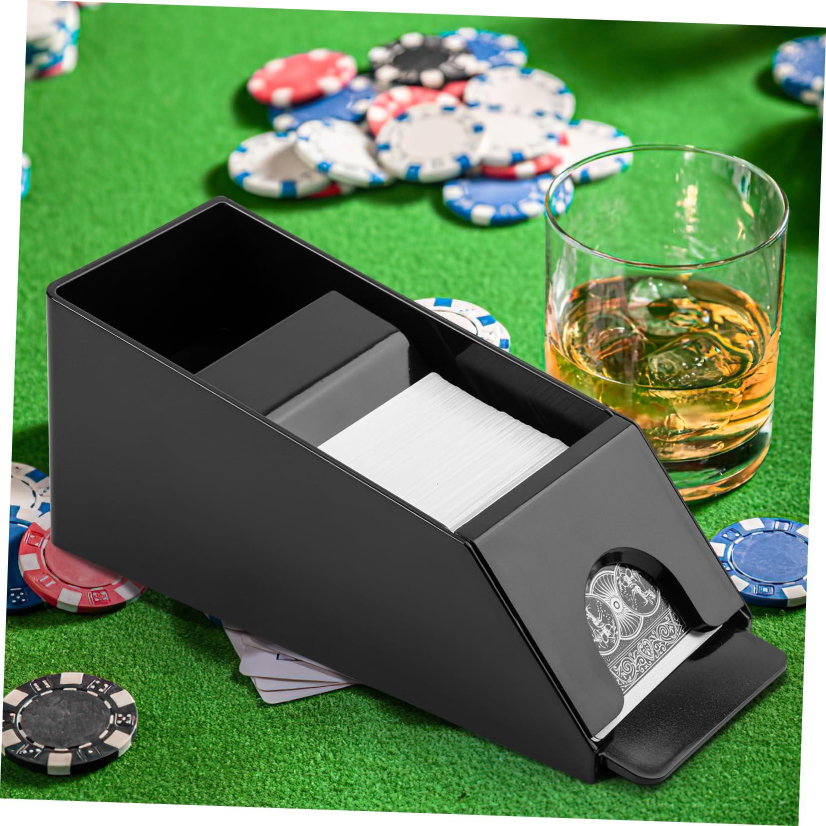 GARVALON GARVALON Poker Cards Dealing Shoe Jack Dealer Shoe Reusable Card Shoe for Card Game Accessories