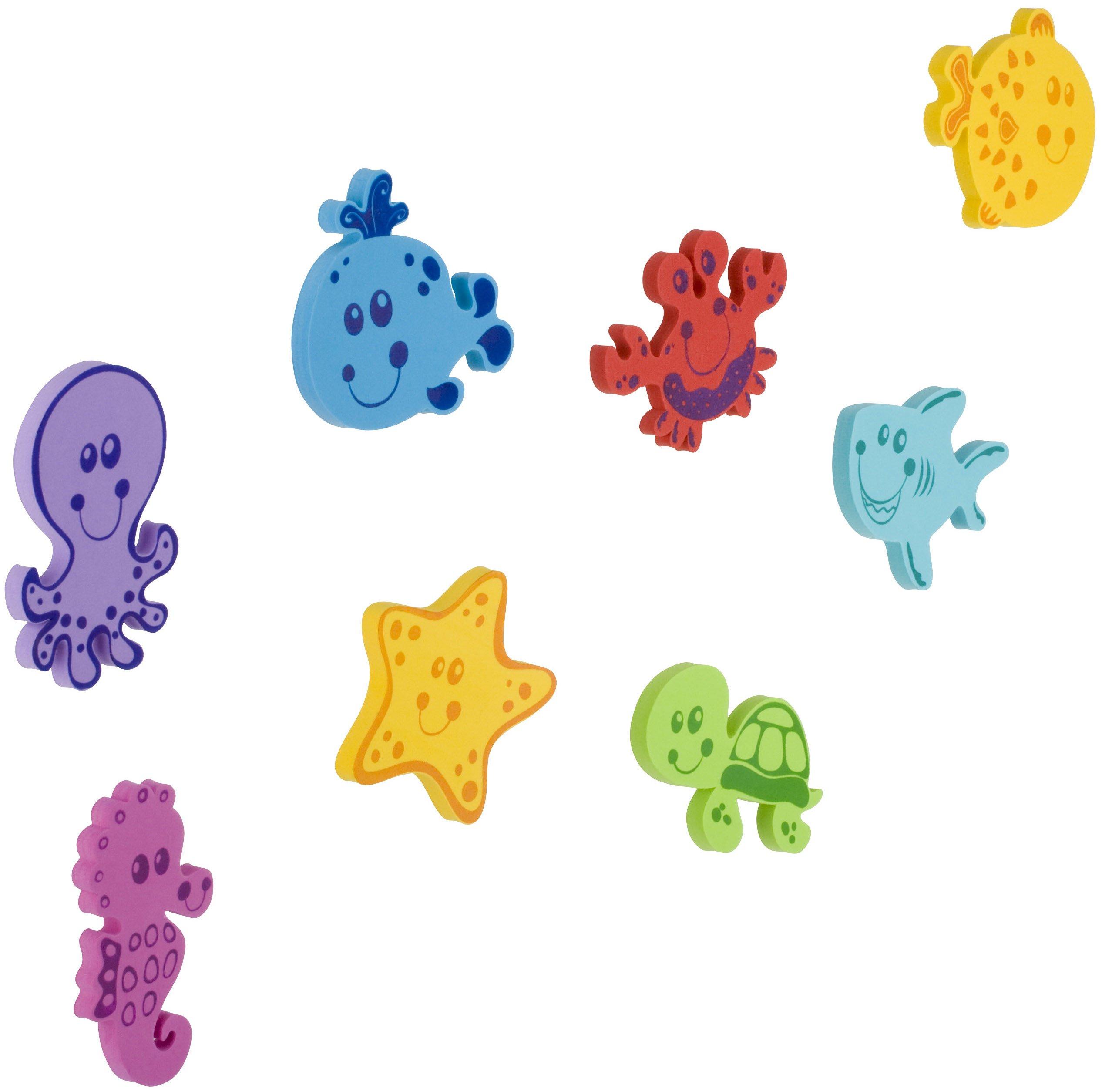 Nuby Nuby 16-Piece Floating Foam Bath Animals Set