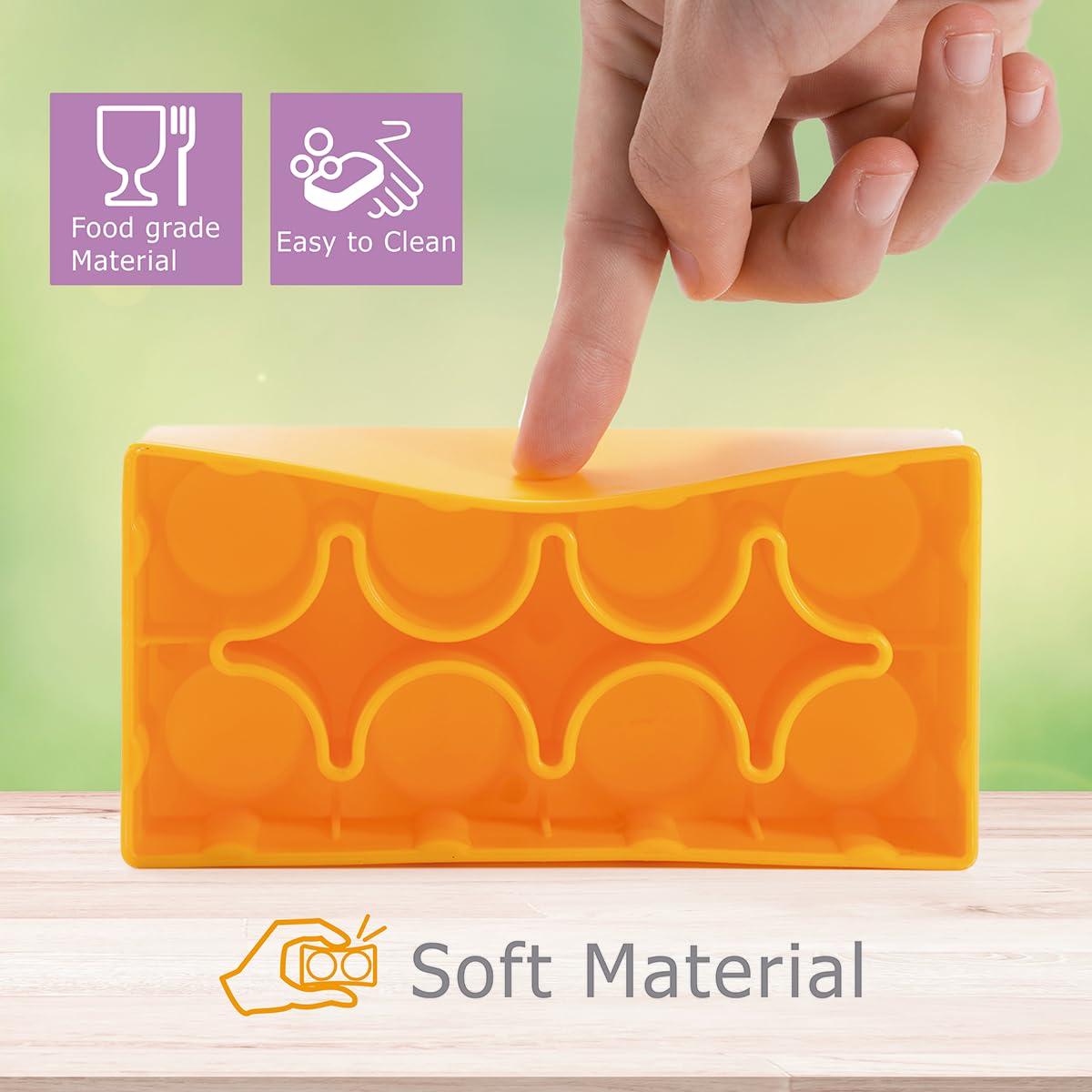 UNiPLAY UNiPLAY Giant Plump Toddler Soft Building Blocks - 48-Piece Stacking Set for Early Cognitive Development and Creative Play - Ages 3 Months+