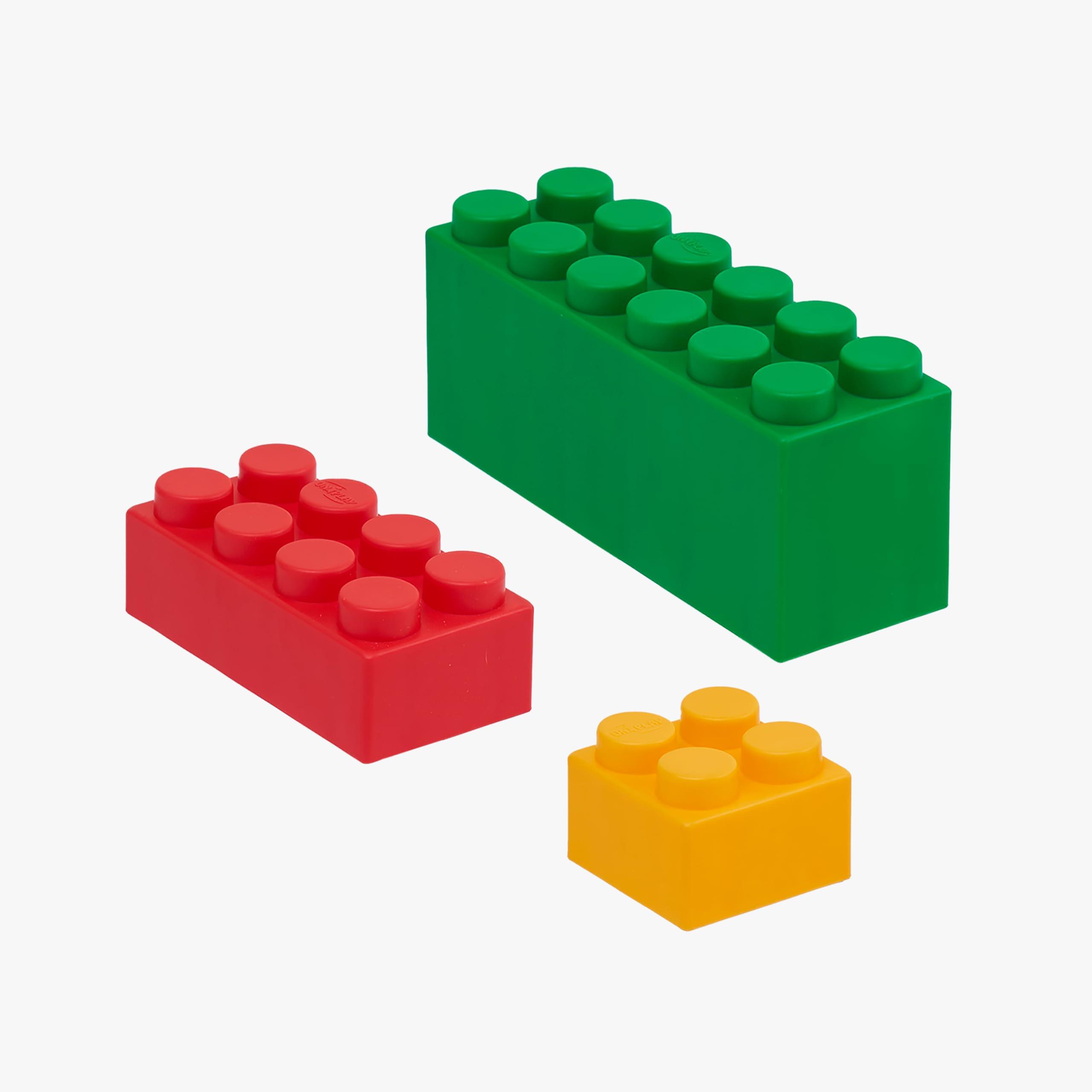 UNiPLAY UNiPLAY Giant Plump Toddler Soft Building Blocks - 48-Piece Stacking Set for Early Cognitive Development and Creative Play - Ages 3 Months+