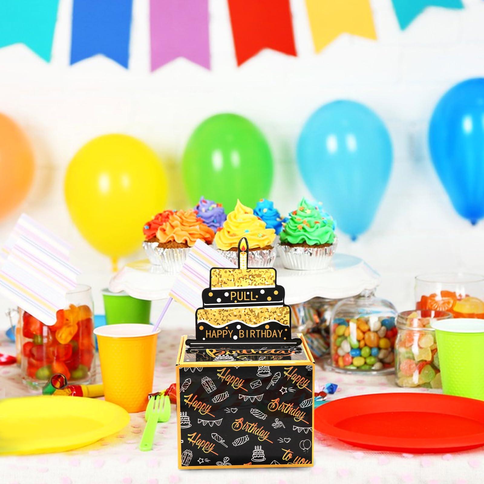 Omlisca Omlisca Happy Birthday Money Box for Cash Gift Pull DIY Birthday Gifts Surprise Gift Box for Money Fun Gift Ideas Special Birthday Celebration Creative Way to Give Cash Gifts for Kids Friends Family