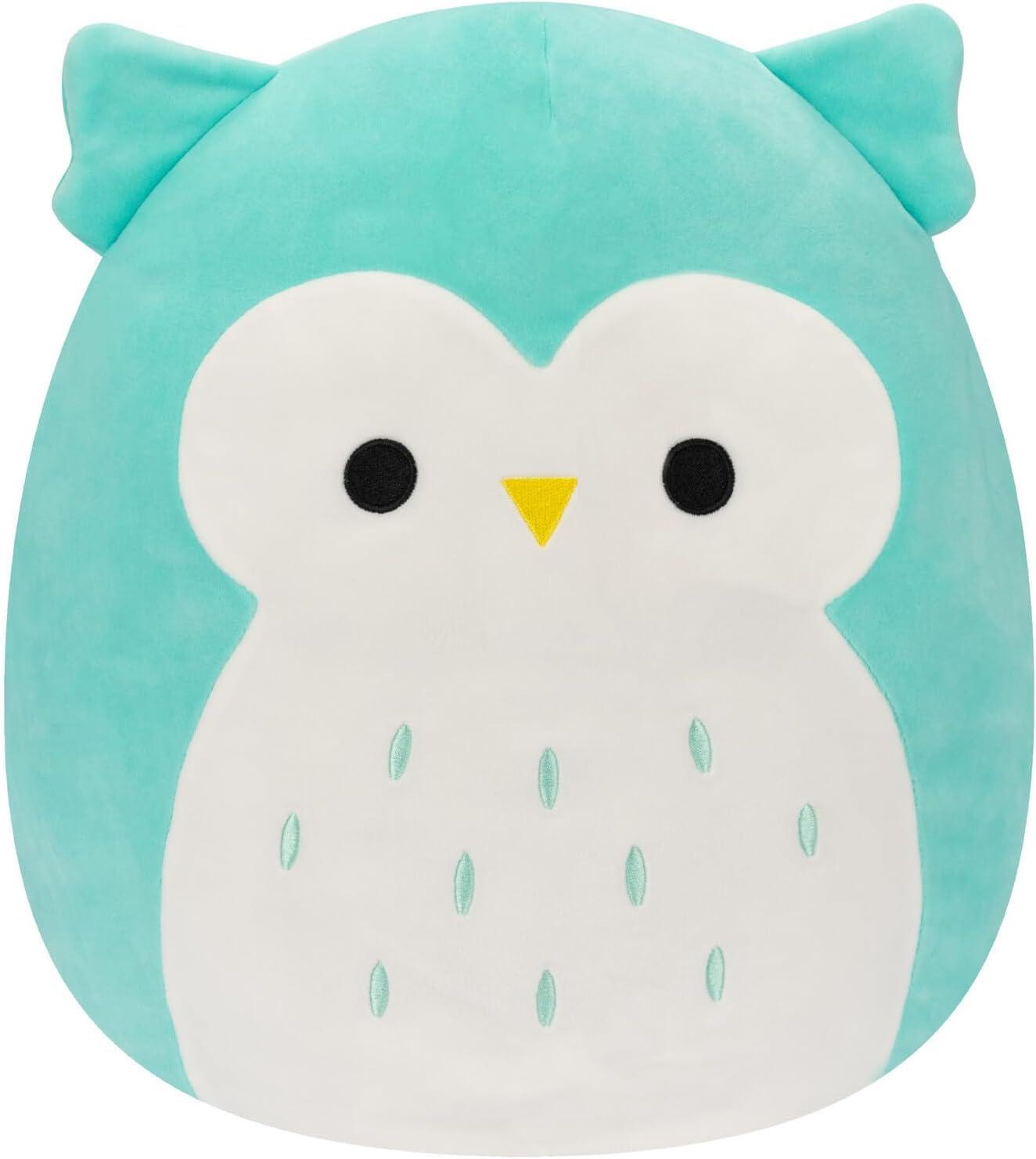 Squishmallows Squishmallows Original 14-Inch Winston Teal Owl - Large Ultrasoft Official Jazwares Plush