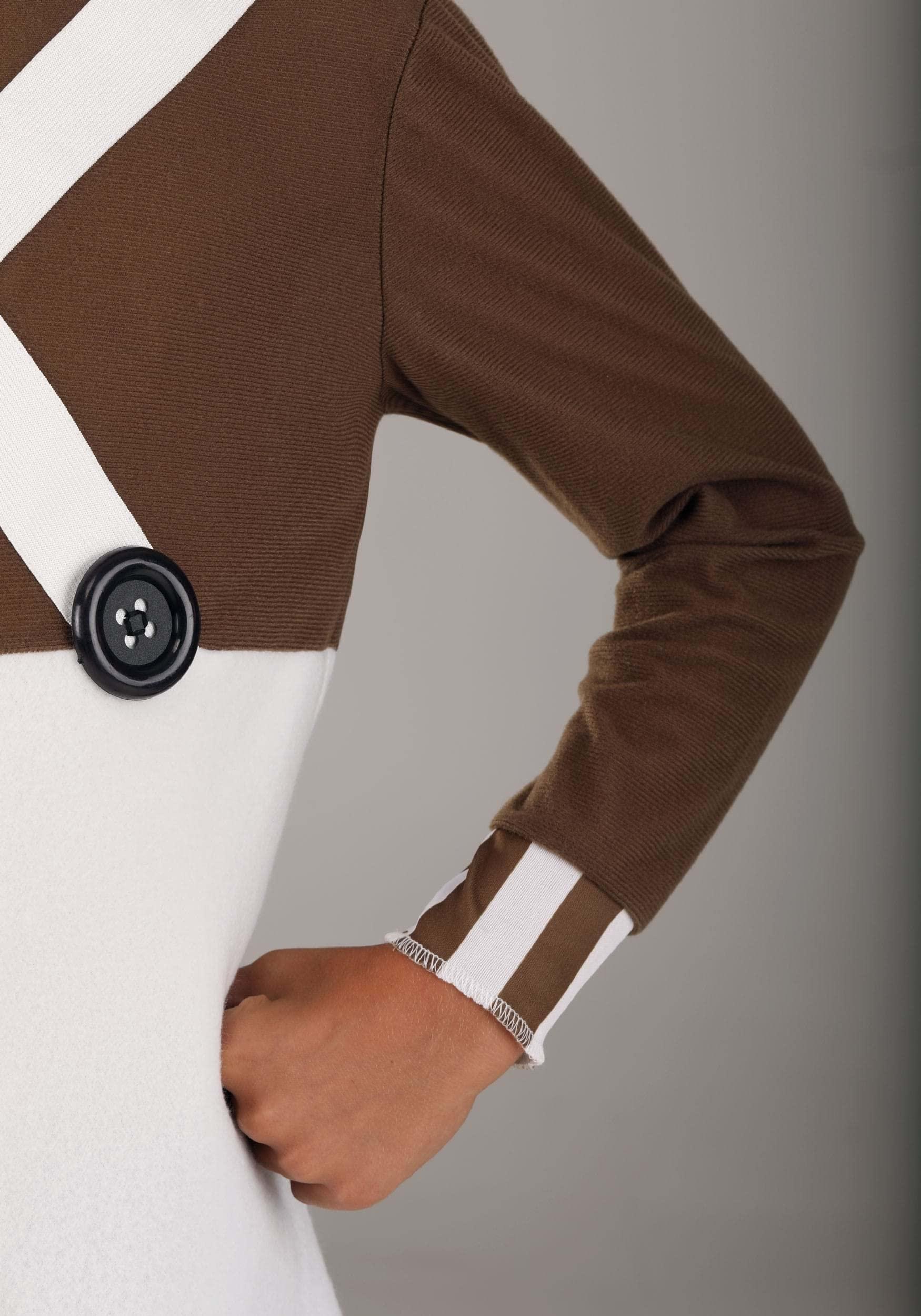 Fun Costumes Fun Costumes Willy Wonka Oompa Loompa Outfit for Kids, Chocolate Factory Worker Uniform Overalls Halloween Outfit Small