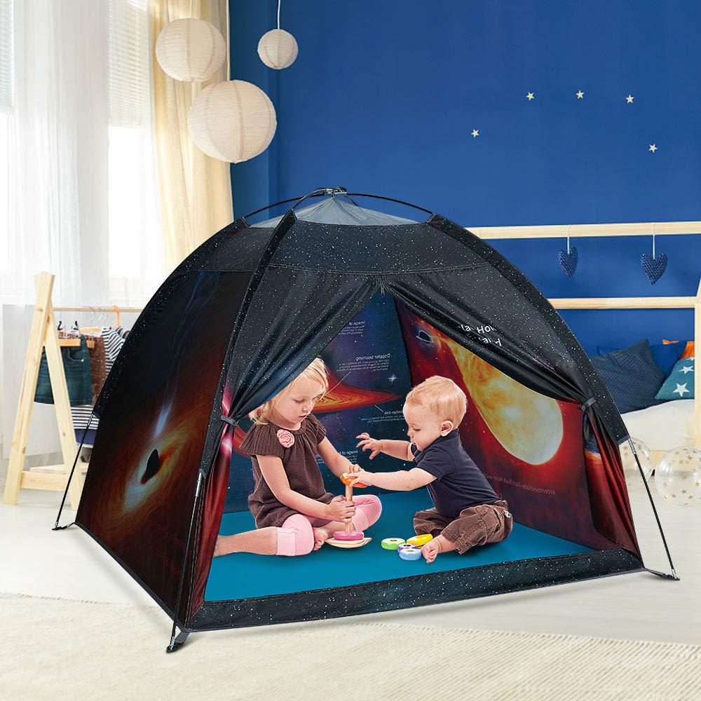 alprang Alprang Space Tent for Kids Sensory Black Hole Pop Up Play Tent Kids Tent for Outdoor Indoor,Space Tent for Boys and Girls-47" X 47" X 43 "